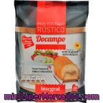 Docampo Pan Tostado Rústico Integral Elaborado Con Aceite De Girasol Alto Oleico Paquete 315 G