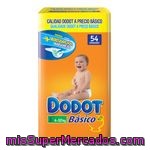 Dodot Básico Pañales 4-10 Kgs Talla 3 Paquete 54 Ud