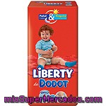 Dodot Liberty Pañal & Braguita Unisex De 8 A 15 Kg Talla 4 Paquete 44 Unidades