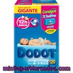 Dodot Pañales T-2 3-6kg 112u