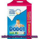 Dodot Toallitas Infantiles Pack 4 Envases 72 Unidades