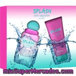 Don Algodon Splash Eau De Toilette Femenina Spray 100 Ml + Body Lotion Tubo 75 Ml