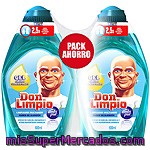 Don Limpio Limpiador En Gel Concentrado Nubes De Algodón Pack 2 Botella 600 Ml