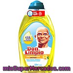 Don Limpio Limpiador Multiusos Limón Concentrado Botella 520 Ml