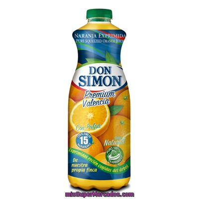 Don Simon Zumo De Naranja Con Pulpa Botella 1 L