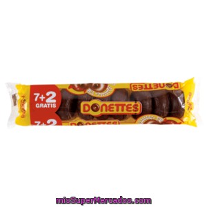 Donettes Clasico Pack 7+2 Gratis Estuche 162gr