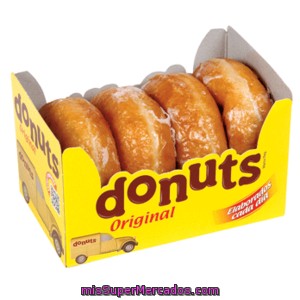 Donuts Glaseado 4 Unidades Estuche 200gr