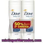 Dove Crema Corporal Nutrición Esencial Para Piel Seca Pack 2 Frasco 400 Ml