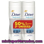 Dove Loción Corporal Hidronutrición Para Piel Normal Pack 2 Frasco 400 Ml