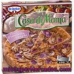 Dr.oetker Casa Di Mama Prosciutto Funghi Pizza Con Jamón Y Champiñones Estuche 405 G