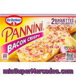 Dr.oetker Pannini Bacon Crispy 2 Baguettes Estuche 250 G