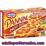 Dr.oetker Pannini Hot Dog Pannini Con Salchicha Y Queso 2 Baguettes Estuche 250 G