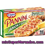 Dr Oetker Pannini Jamón Y Queso Pack 2 Uds 250 Gr