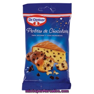 Dr.oetker Perlitas De Chocolate Para Decorar Bolsa 100 Gr