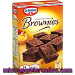 Dr.oetker Preparado Para Brownies 16 Raciones Con Molde Incluido Estuche 456 G