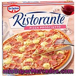 Dr.oetker Ristorante Pizza Prosciutto Sabor Clásico Con Jamón Y Queso Suave Estuche 330 G