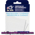 Dr Sos Compresas De Gasa Absorbentes Esterilizadas Caja 10 Unidades