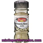 Ducros Pimienta Blanca Molida Frasco 50 G