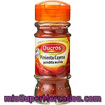 Ducros Pimienta Cayena Molida Frasco 38 G