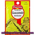 Ducros Sazonador Para Guacamole Mejicano 3-4 Raciones Sobre 20 G