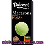 Dulcesol Black Macarons Melón 4 Unidades Paquete 80 G
