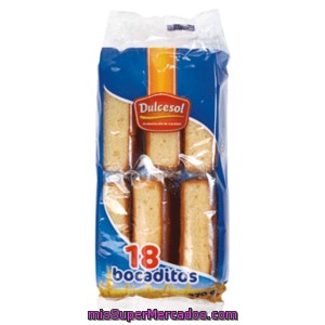 Dulcesol Bocaditos Paquete 370 Gr