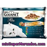 Duo De Carne Gourmet Perle, Pack 4x85 G