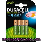 Duracell Pila Recargable Stay Aaa Blister 4 Unidades