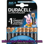 Duracell Ultra Power Pila Alcalina Aaa (lr03 - Mx2400) 1,5 Voltios Blister 8 Unidades