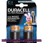 Duracell Ultra Power Pila Alcalina C2 (lr14 - Mx1400) 1,5 Voltios Blister 2 Unidades