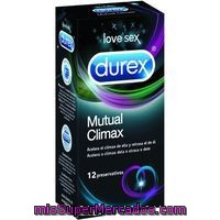 Durex Preservativo Mutual Climax Caja 12 Unidades