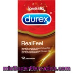 Durex Preservativos Real Feel Ultra Sensitive Caja 12 Unidades