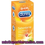 Durex Saboréame Preservativos Con Aromas Y Sabores Platano Fresa Manzana Verde Y Naranja Caja 12 Unidades Con Forma Easy On