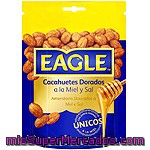 Eagle Cacahuetes Dorados A La Miel Ligeramente Salados Bolsa 75 G