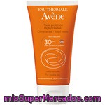 Eau Thermale Avene Crema Protectora Solar Facial Coloreada Spf 30 Resistente Al Agua Tubo 50 Ml