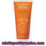 Eau Thermale Avene Leche Solar Spf 50+ Para Pieles Sensibles Tubo 100 Ml