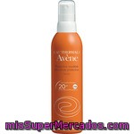 Eau Thermale Avene Protector Solar Spf 20 Para Primeras Exposiciones Al Sol De Pieles Resistentes Al Sol Spray 200 Ml