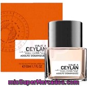 Eau Toilette Hombre Viaje A Ceylan Vaporizador, Adolfo Dominguez, Botella 50 Cc