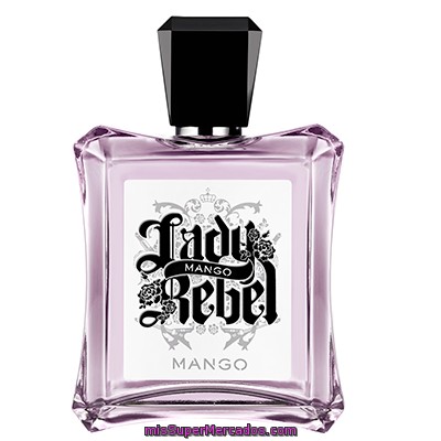 Eau Toilette  Mujer Lady Rebel Vaporizador, Mango, Botella 50 Cc