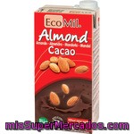 Ecomil Bio Bebida De Almendra Sabor Cacao Sin Gluten Y Sin Lactosa Ecológica Envase 1 L