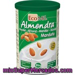 Ecomil Bio Leche En Polvo De Almendra Instantánea Sin Gluten Y Sin Lactosa Bote 400 G