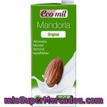 Ecomil Bio Original Bebida De Almendra Sin Gluten Y Sin Lactosa Ecológica Envase 1 L