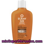 Ecran Sun Lemonoil Broncea Y Protege Leche Protectora Con Vitamina C Y E Fp-10 Frasco 200 Ml