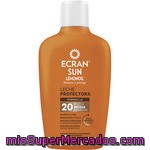 Ecran Sun Lemonoil Broncea Y Protege Leche Protectora Con Vitamina C Y E Fp-20 Frasco 200 Ml
