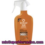 Ecran Sun Lemonoil Broncea Y Protege Spray Protector Con Vitamina C Y E Fp-30 Resistente Al Agua Pistola 300 Ml