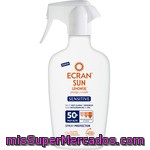 Ecran Sun Lemonoil Protege Y Cuida Spray Protector Sensitive Fp-50 Para Pieles Muy Claras Y Sensibles Pistola 300 Ml