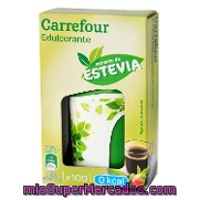 Edulcorante Con Extracto De Stevia Carrefour 100 Ud.