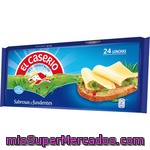 El Caserio Queso Fundido 24 Lonchas Envase 450 G