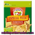 El Caserio Queso Rallado 3 Quesos Especial Pizza 140g