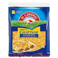 El Caserio Queso Rallado 4 Quesos Bolsa 140 G